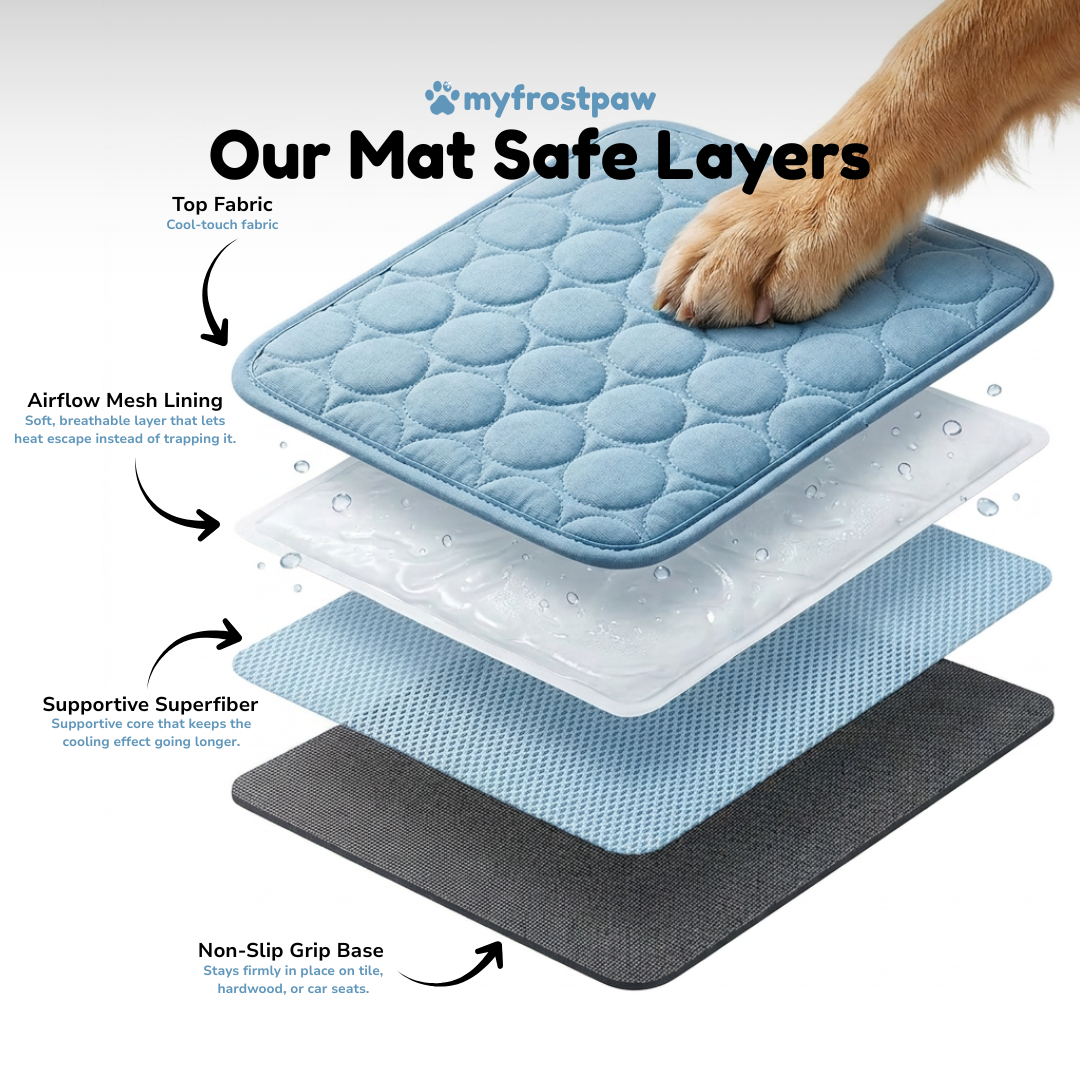 myfrostpaw™ – Hunde-Kühlmatte